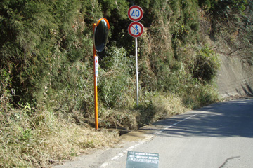 道路反射鏡ステンレスφ1000